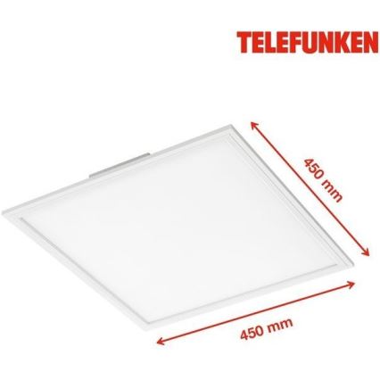 Telefunken 308806TF - LED Bevestigd lichtpaneel met sensor LED/25W/230V 4000K