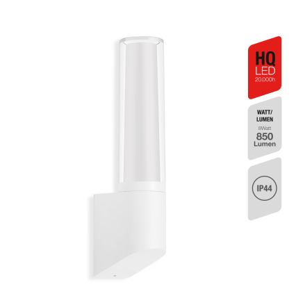 Telefunken 311306TF - LED buitenwandlamp LED/8W/230V 4000K IP44 wit