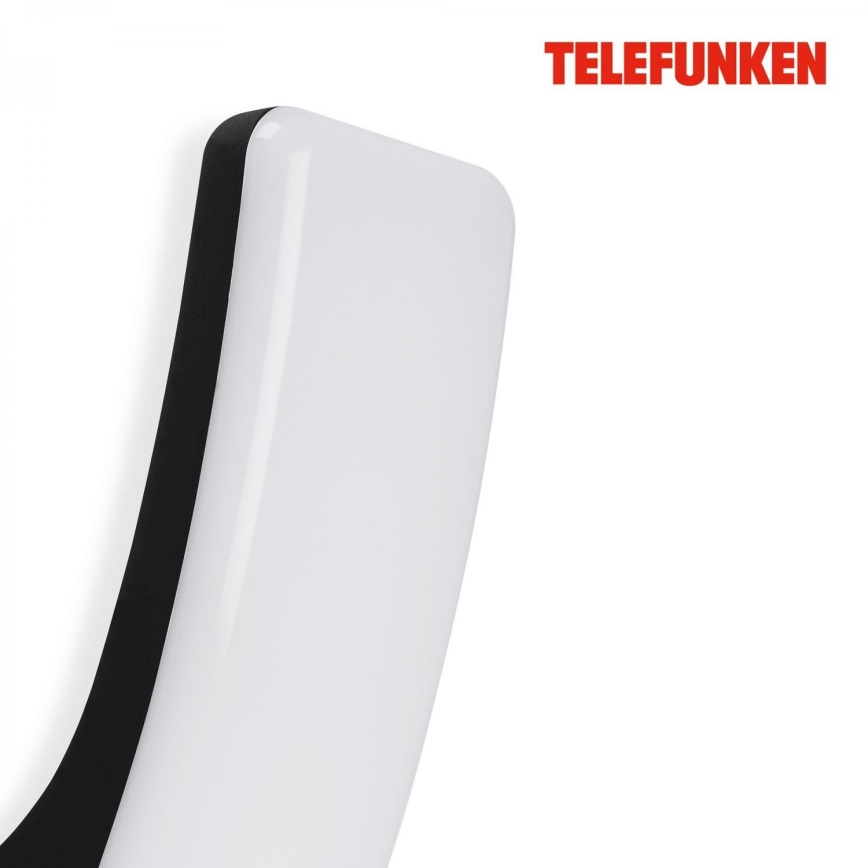 Telefunken 311605TF - LED Wandlamp voor buiten LED/15W/230V IP44 zwart