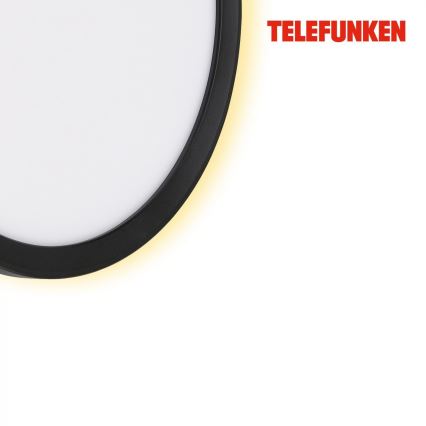 Telefunken 313405TF - LED buitenwandlamp LED/15W/230V IP44 zwart