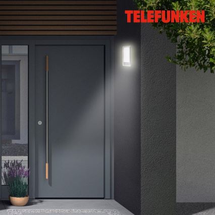 Telefunken 313904TF - LED Applique murale extérieure avec détecteur LED/16W/230V IP44