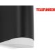 Telefunken 314905TF - LED Wandlamp voor buiten 2xGU10/5W/230V IP44 zwart
