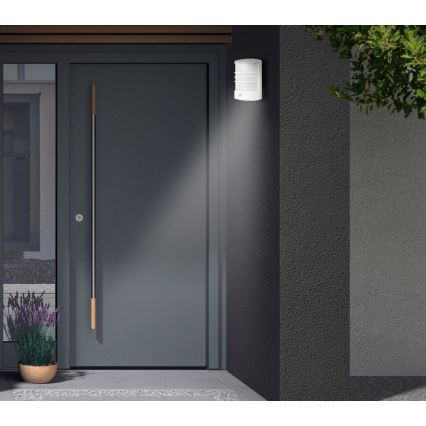 Telefunken 315506TF - LED buitenwandlamp met sensor LED/12W/230V IP44 wit