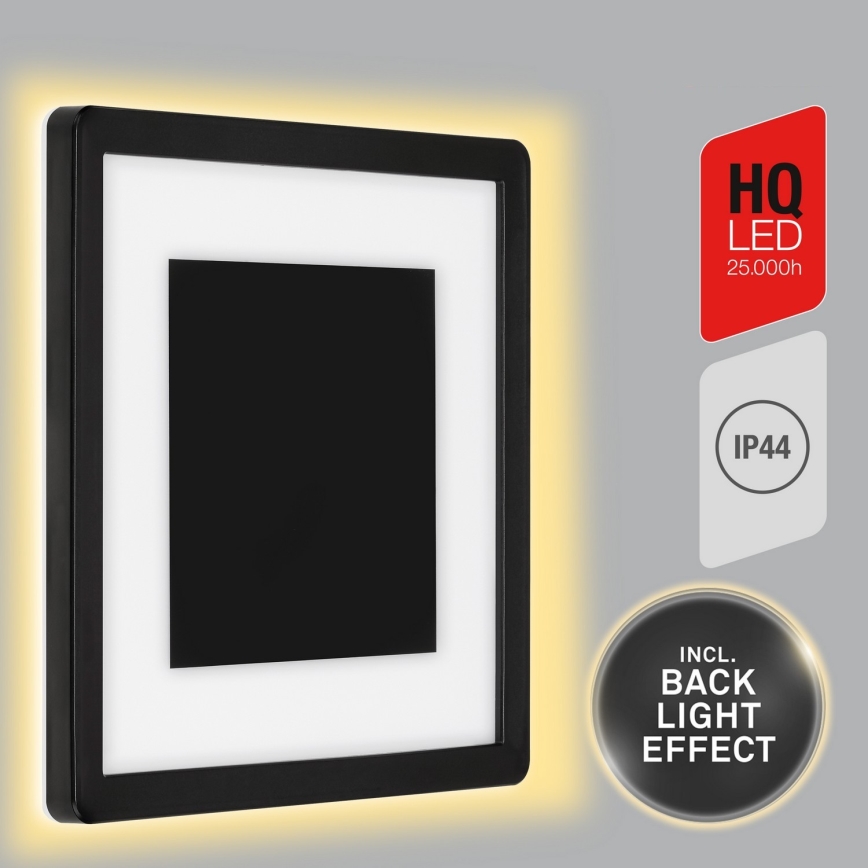 Telefunken 315905TF - Applique murale extérieure LED/15W/230V IP44 4000K noire