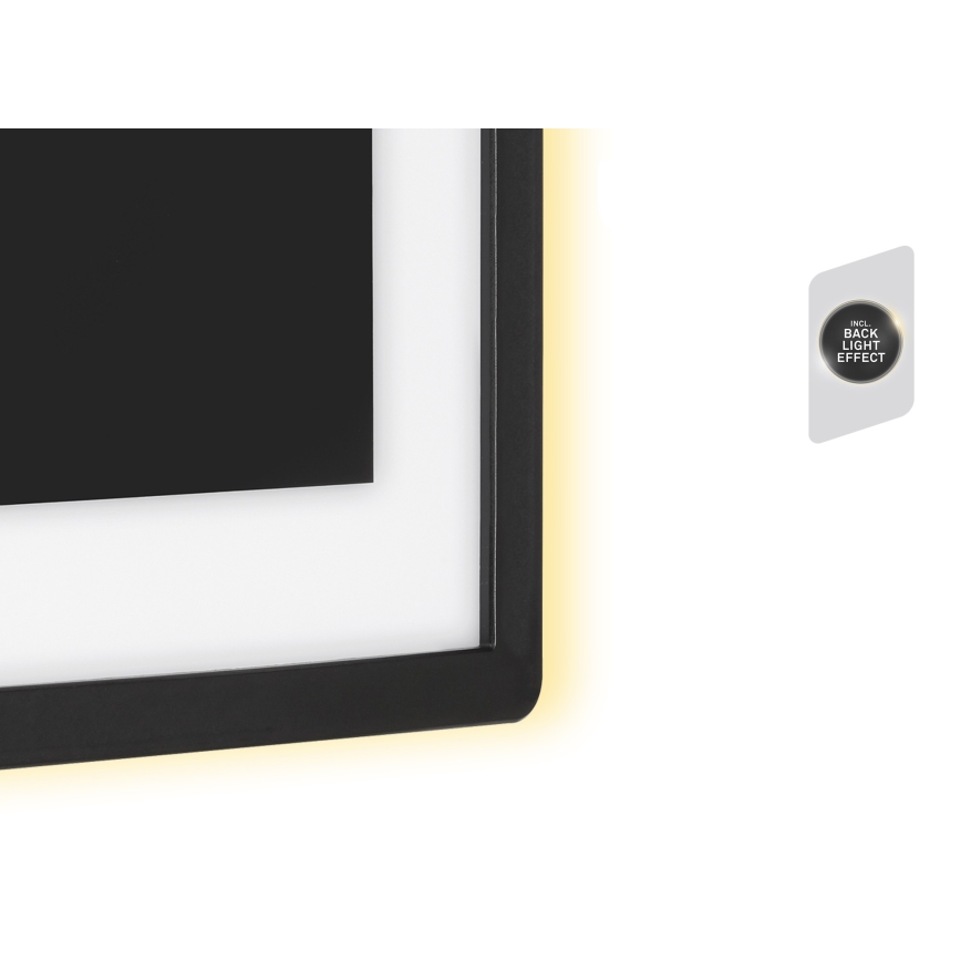 Telefunken 315905TF - LED buitenwandlamp LED/15W/230V IP44 4000K zwart