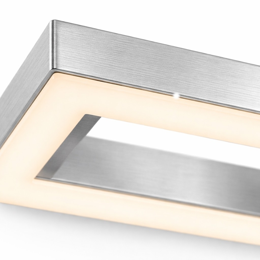 Telefunken 316108TF - LED RGBW dimbare plafondlamp FRAME LED/40W/230V 3000-6500K Wi-Fi Tuya mat chroom