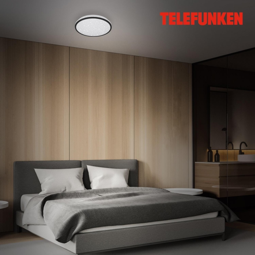 Telefunken 318305TF - LED Badkamer plafondlamp met sensor LED/16W/230V IP44 diameter 28 cm