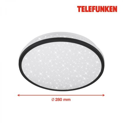 Telefunken 318305TF - LED Badkamer plafondlamp met sensor LED/16W/230V IP44 diameter 28 cm