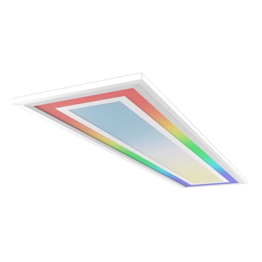 Telefunken 318906TF - LED RGBW dimbare plafondlamp LED/24W/230V 3000-6500K 25x100 cm + afstandsbediening
