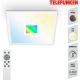 Telefunken 319106TF - RGBW dimbare plafondlamp LED/24W/230V 2700-6500K wit + afstandsbediening