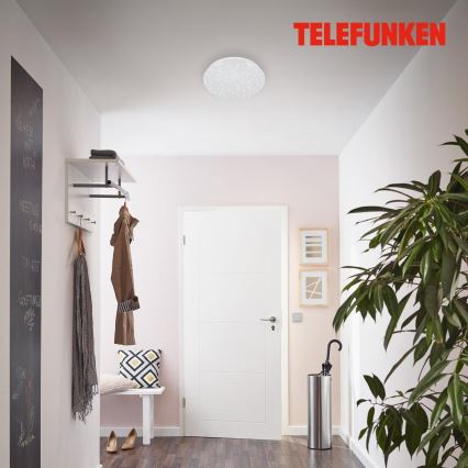 Telefunken 601706TF - Plafonnier avec détecteur LED/12W/230V d. 27 cm