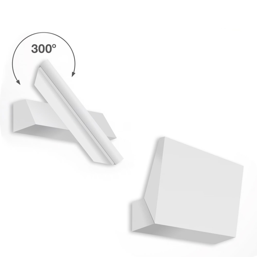 Telefunken - LED buitenwandlamp LED/10W/230V IP44 wit