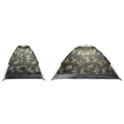 Tent voor 2 personen PU 2000 mm camouflage