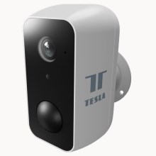 Tesla - Caméra extérieure intelligente IP Full HD Wi-Fi 5V Li-ion 9000mAh IP65