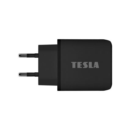 TESLA Electronics - Adaptateur de chargeur rapide Power Delivery 25 W noir