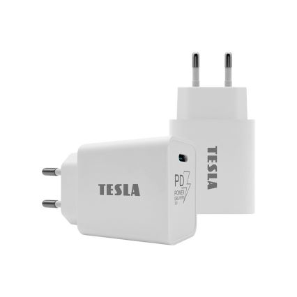 TESLA Electronics - Adapter voor snel opladen Power Delivery 20W wit