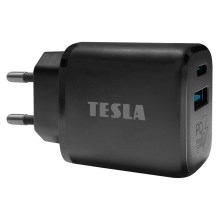 TESLA Electronics - Adapter voor snel opladen Power Delivery 25W zwart