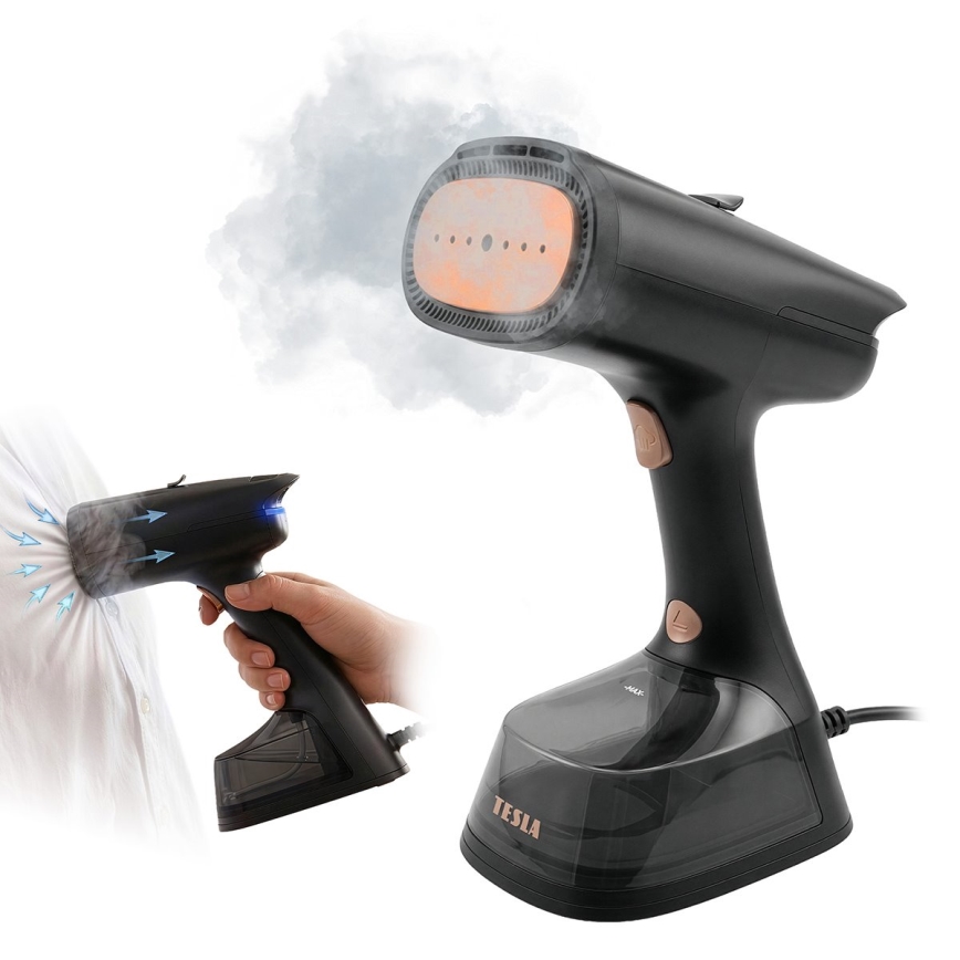TESLA Electronics AeroGrip - 2-in-1 kledingstomer 1400W/230V
