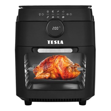 TESLA Electronics AirCook & Grill - Slimme multifunctionele digitale heteluchtfriteuse 12 l 1800W/230V Wi-Fi