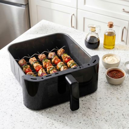 TESLA Electronics AirCook - 3-zone heteluchtfriteuse 14,5 l 2800 W/230 V zwart