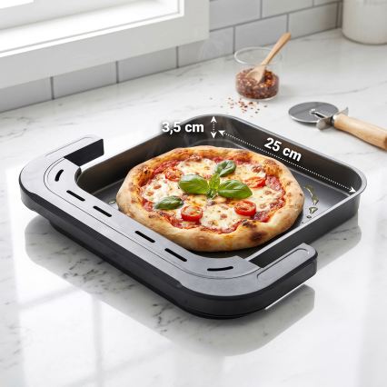 TESLA Electronics AirCook - 3-zone heteluchtfriteuse 14,5 l 2800 W/230 V zwart