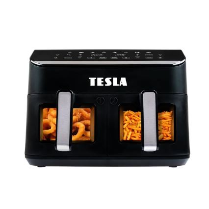 TESLA Electronics AirCook - Multifunctionele dubbele digitale heteluchtfriteuse 9 l 2400W/230V
