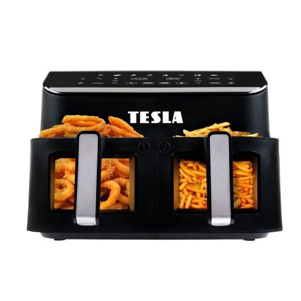 TESLA Electronics AirCook - Multifunctionele dubbele digitale heteluchtfriteuse 9 l 2400W/230V