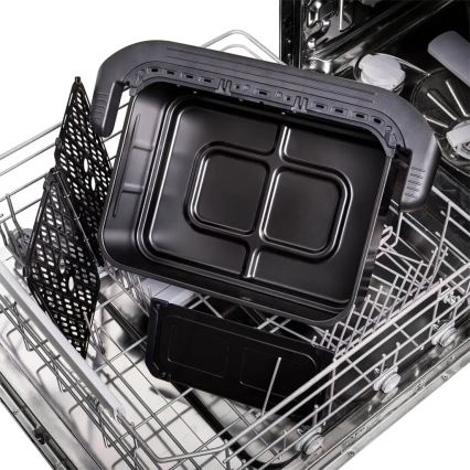 TESLA Electronics AirCook - Multifunctionele dubbele digitale heteluchtfriteuse 10 l 2400W/230V