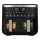 TESLA Electronics AirCook - Multifunctionele dubbele digitale air fryer 7,6 l 2850W/230V