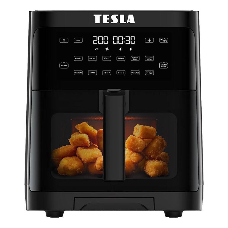 TESLA Electronics AirCook - Multifunctionele stoom- en air fryer 5 l 1500W/230V