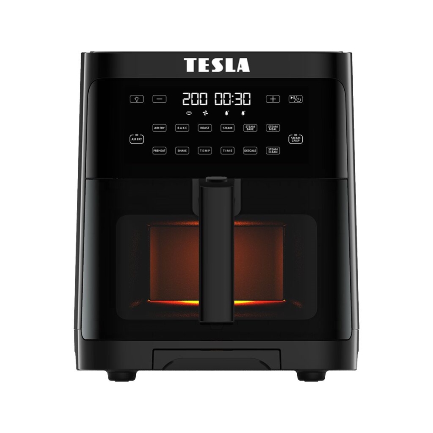TESLA Electronics AirCook - Multifunctionele stoom- en air fryer 5 l 1500W/230V