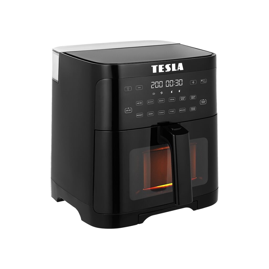 TESLA Electronics AirCook - Multifunctionele stoom- en air fryer 5 l 1500W/230V
