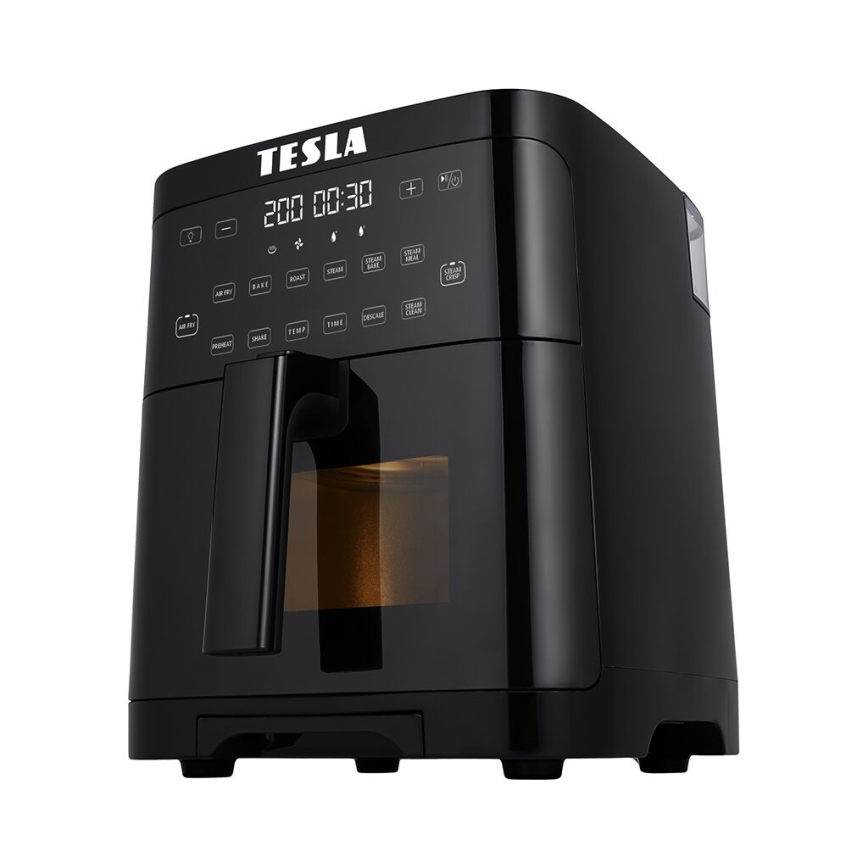 TESLA Electronics AirCook - Multifunctionele stoom- en air fryer 5 l 1500W/230V