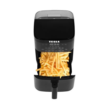 TESLA Electronics AirCook - Multifunctionele stoom- en air fryer 5 l 1500W/230V