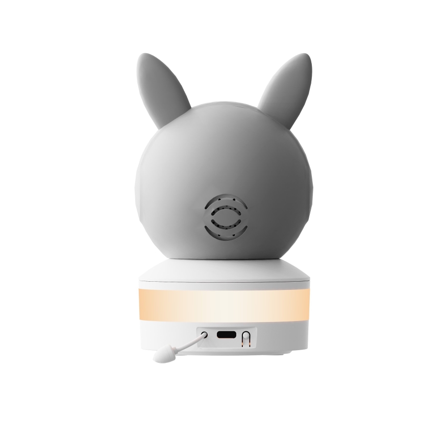 TESLA Electronics Bambino - Slimme babyfoon 4 MP 2560p 5V Wi‑Fi Tuya grijs/wit
