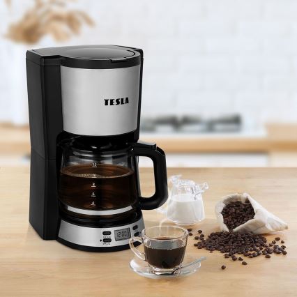 TESLA Electronics CoffeeMaster - Druppel koffiezetapparaat 1000W/230V