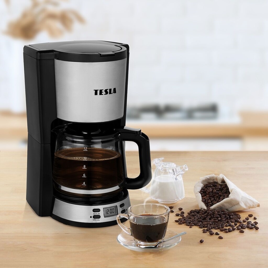 TESLA Electronics CoffeeMaster - Druppel koffiezetapparaat 1000W/230V