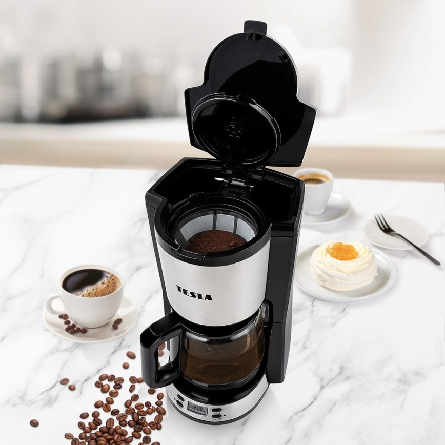 TESLA Electronics CoffeeMaster - Druppel koffiezetapparaat 1000W/230V