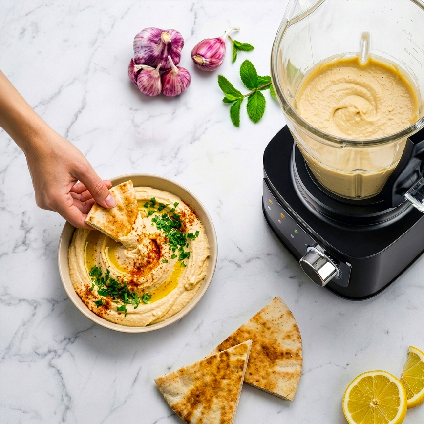 TESLA Electronics CrunchX - Tafelblender 1500W/230V zwart