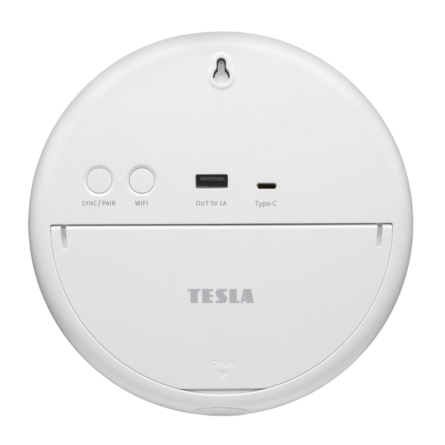 TESLA Electronics Device - Slimme weerstation met sensor, 400 mAh, Wi‑Fi (Tuya), IP44
