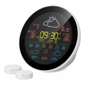 TESLA Electronics Device - Slimme weerstation met sensor, 400 mAh, Wi‑Fi (Tuya), IP44