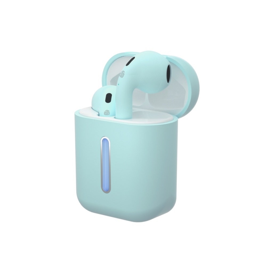 TESLA Electronics - Draadloze hoofdtelefoons IPX4 turquoise