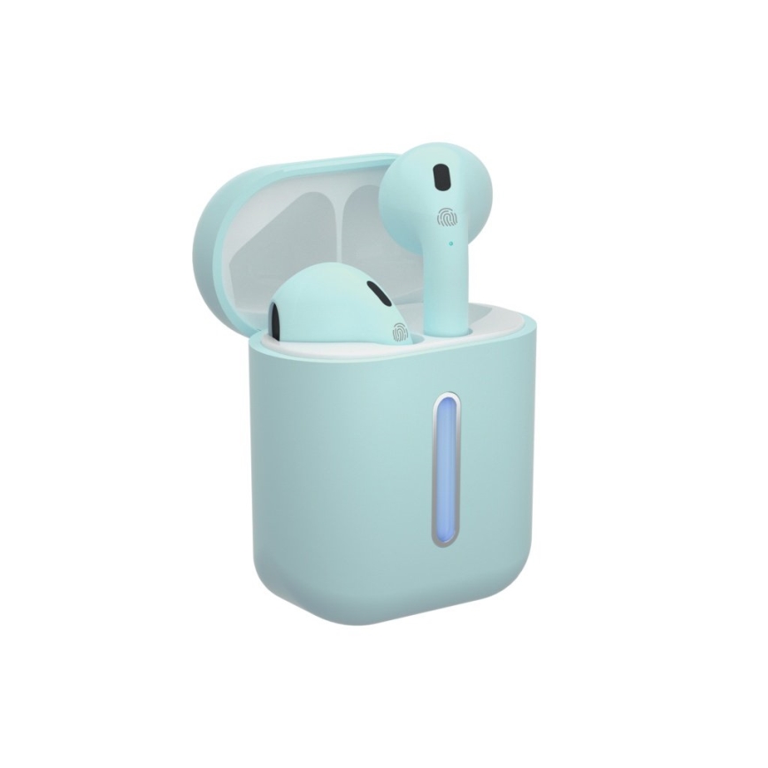 TESLA Electronics - Draadloze hoofdtelefoons IPX4 turquoise