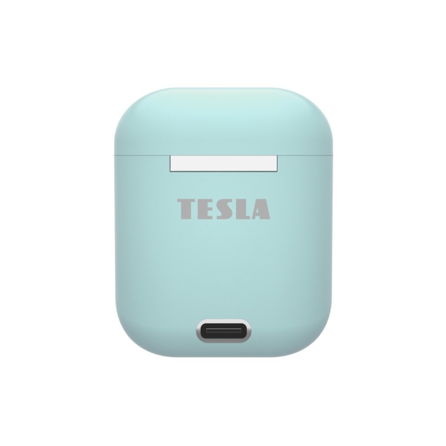 TESLA Electronics - Draadloze hoofdtelefoons IPX4 turquoise