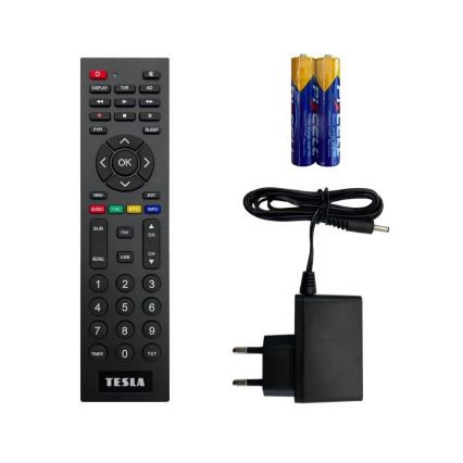 TESLA Electronics - DVB-T2 H.265 (HEVC) receiver, HDMI-CEC + afstandsbediening