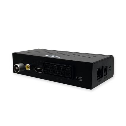 TESLA Electronics - DVB-T2 H.265 (HEVC) récepteur, HDMI-CEC 2xAAA + télécommande