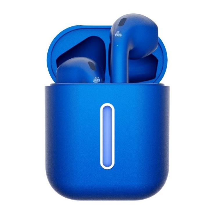 TESLA Electronics - Ecouteurs sans fil IPX4 bleu