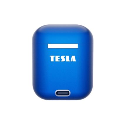 TESLA Electronics - Ecouteurs sans fil IPX4 bleu