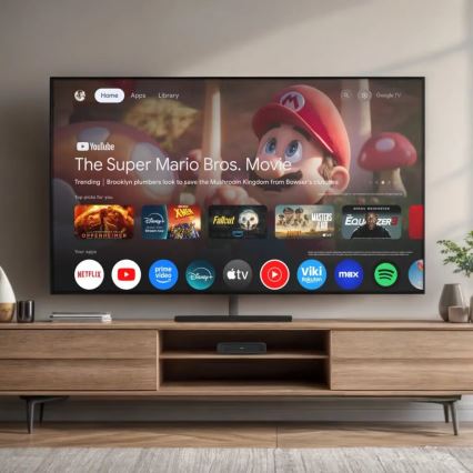 TESLA Electronics MediaBox - UHD multimediële speler Wi-Fi + afstandsbediening
