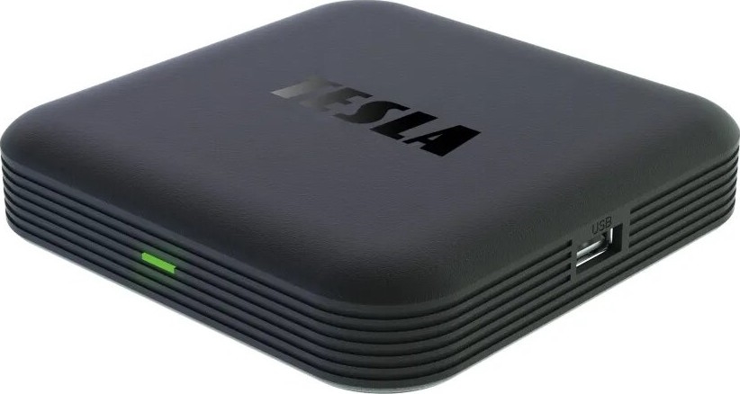 TESLA Electronics MediaBox - UHD multimediële speler Wi-Fi + afstandsbediening